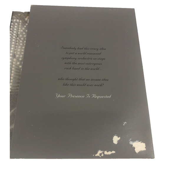 KISS Rock And Roll‎ Symphony Orchestra Concert DVD Set 2 Disc Slipcase Booklet - Picture 10 of 10